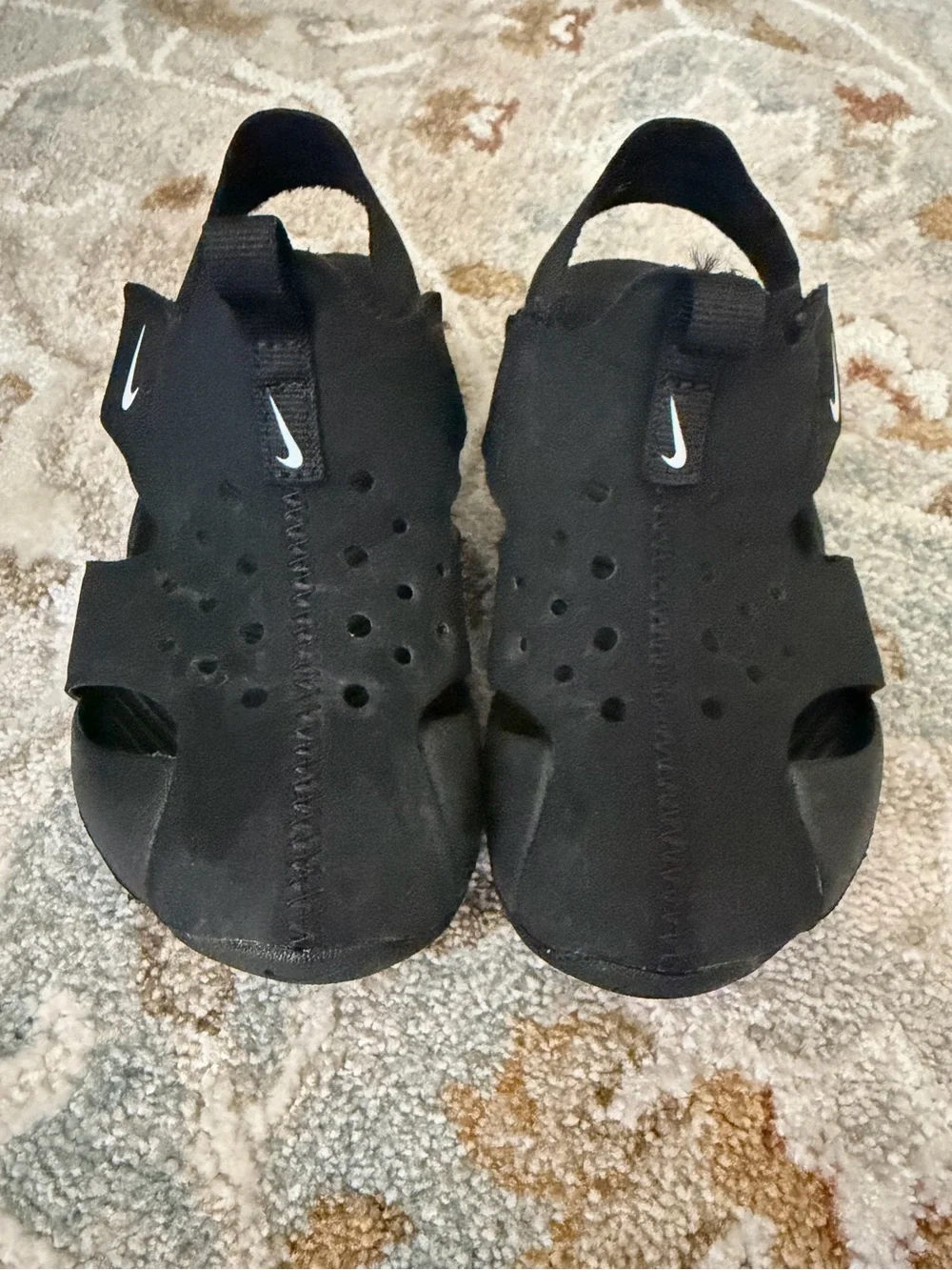 Nike Boys Water Sports Sandals Toddler Velcro Sunray Protect 2 Beach Pool Hiking